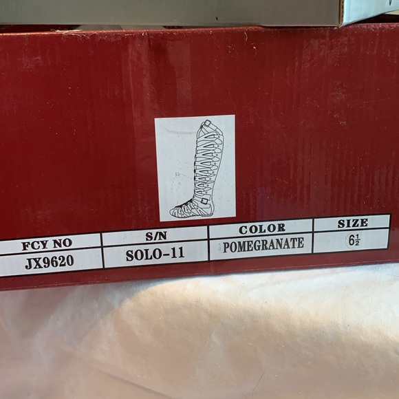 Tall Roman sandals -NEW - Picture 5 of 5